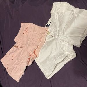 Size 8 AE and size 8 refuge shorts